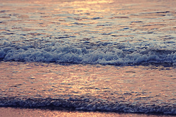 sunset on sea texture water summer sun