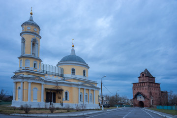 Fototapeta na wymiar Orthodox church in Kolomna, Russia