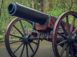 Kanone aus dem Mittelalter