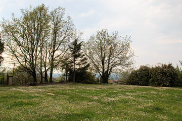 panorama dalle colline di Casteggio - oltrepò pavese