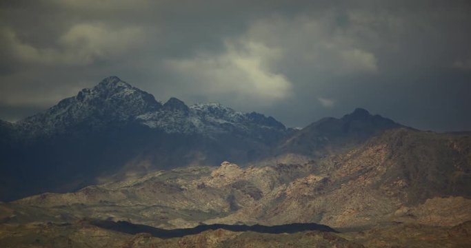 Time lapse of Nevada landscape. 