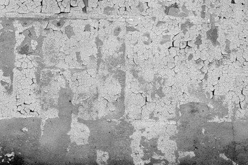 Obraz premium Metal texture with scratches and cracks