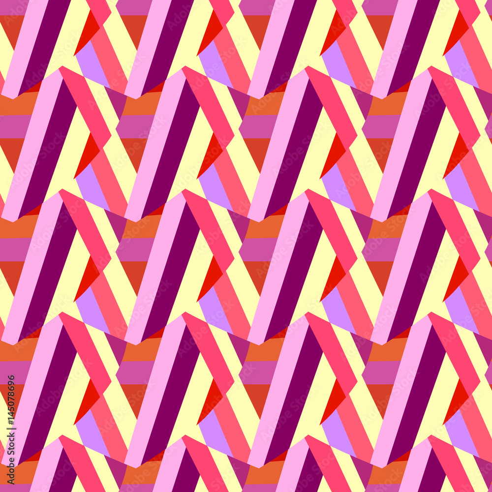 Poster vector seamless abstract colorful bright pattern