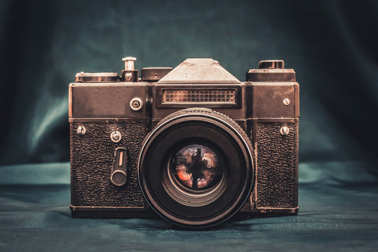 Old Camera On The Table