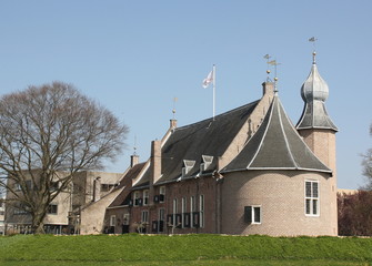 Castle of Coevorden from 1100 in Coevorden,The Netherlands