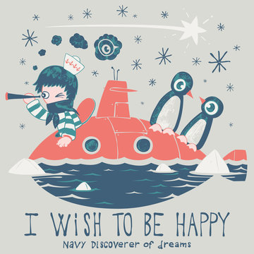 Sailor on a submarine