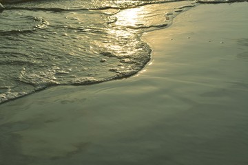 the sea and sand for relaxing time in vacation