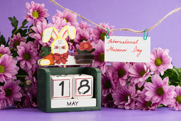 18 may International Museum Day on the calendar