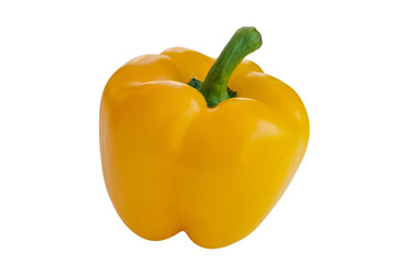 Sweet pepper isolated on white background. ( with clipping path)