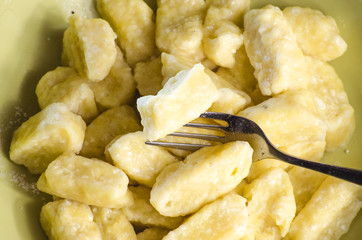 dumplings with cottage cheese