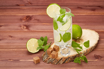 Mojito cocktail.