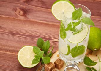 Mojito cocktail.