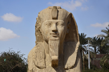 Obraz premium Alabaster-Sphinx in Memphis