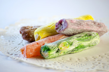 Turkish sweets with nuts
