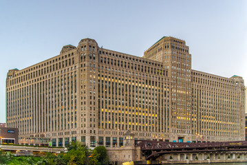 Naklejka premium merchandise mart chicago