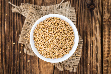 Portion of Seeds (Mustard) (selective focus)