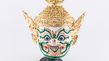 Khon, traditional Thai actor's giant mask