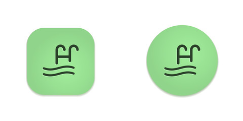 Vector Green Web Buttons