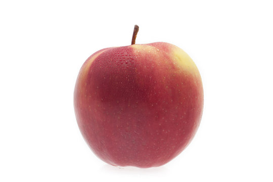 Soczyste czerwone jabłko 