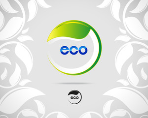 Eco Leaf Logo