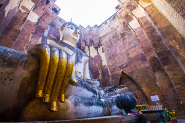 Obraz premium Sukhothai Historical Park in Sukhothai Province Thailand. It's one of the most historical parks in Thailand