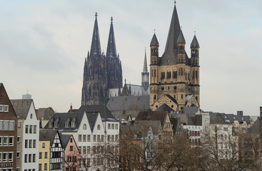 Fototapeta premium Old Town - Cologne, Germany