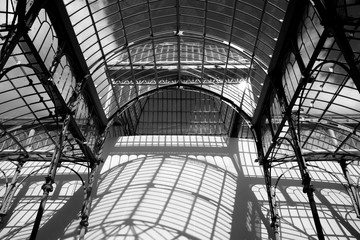 Fototapeta premium Madrid Palacio de Cristal