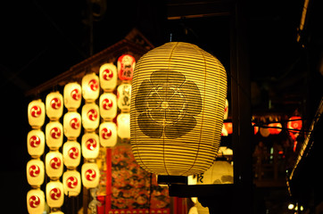 Lanterns of Gion festival, Kyoto Japan
祇園祭　宵山