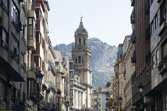 Jaen (Andalucia, Spain): old street