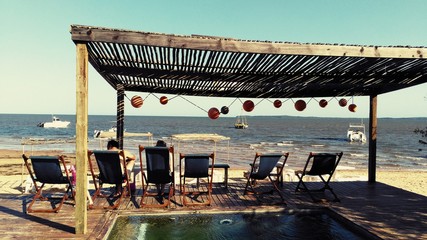 Beach Bar in Santa Maria Mozambique