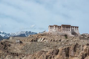 Monastery on the mountain, Ladakh, India