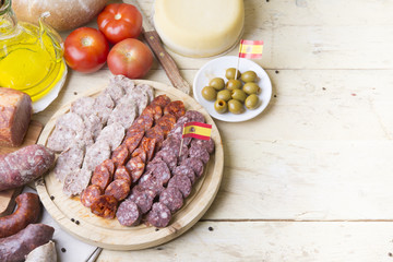 Spanish food (embutido)