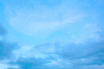 sky cloud nature on air