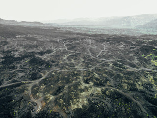 Mount Batur, Lava ash, Bali, Indonesia © AustrianImages.com