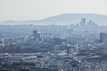 vienna city from above