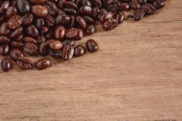 coffee cup on wood table
