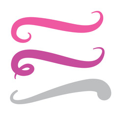 Vector Swooshes, Swishes, Whooshes, and Swashes for Baseball Tail Tshirt