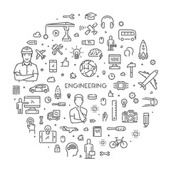 Round line web concept for engineering