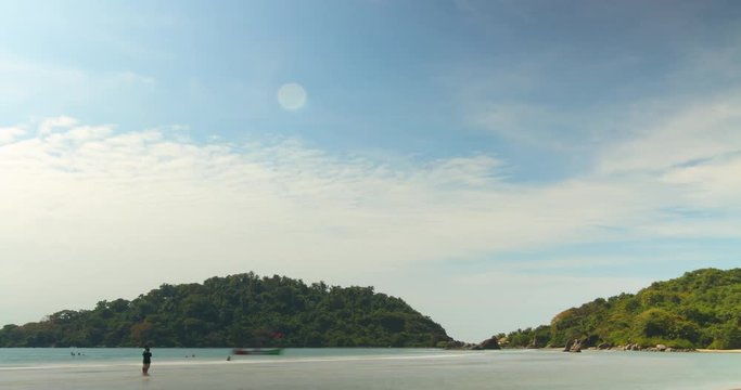 Goa Palolem Beach Time Lapse