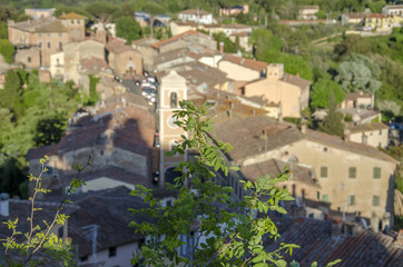 Palaia panorama dalla rocca