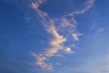 beautiful sky with clouds