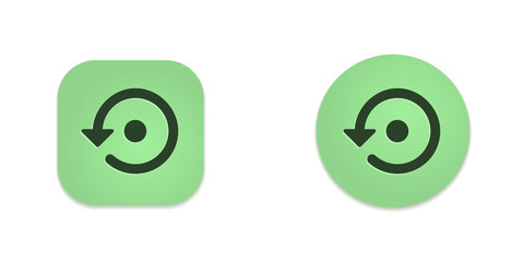 Vector Green Web Buttons
