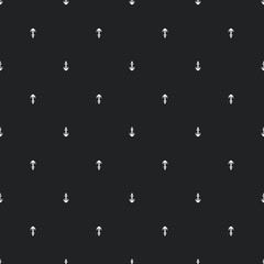Anchors seamless pattern in grey color