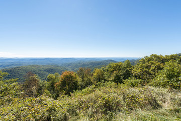 Fototapeta premium View from the Blue Ridge Parkway