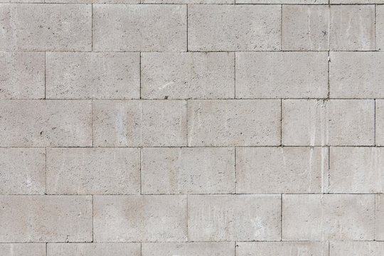 Gemauerte Wand frontal