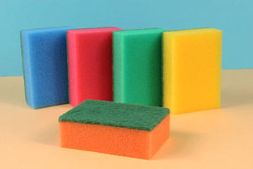 Cleaning sponge for cleaning