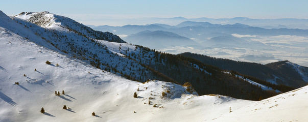 Slovak Landscape in Winter