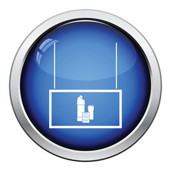 Household chemicals market department icon