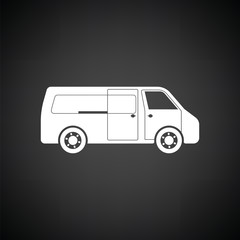 Commercial van icon