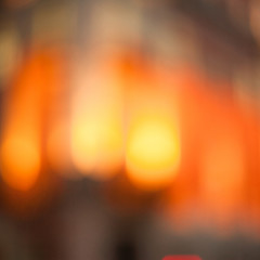 Abstract bokeh / blurred background. Defocused circle lights